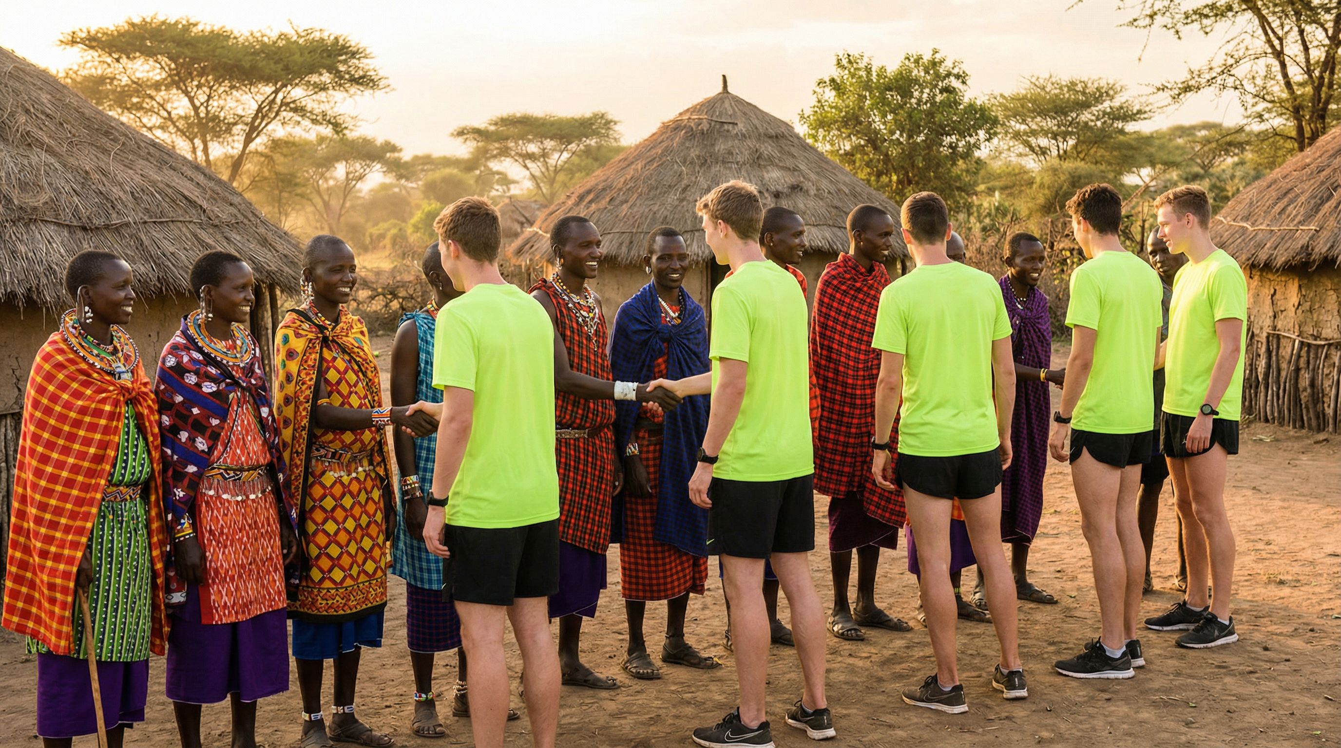 Cultural exchange with local community