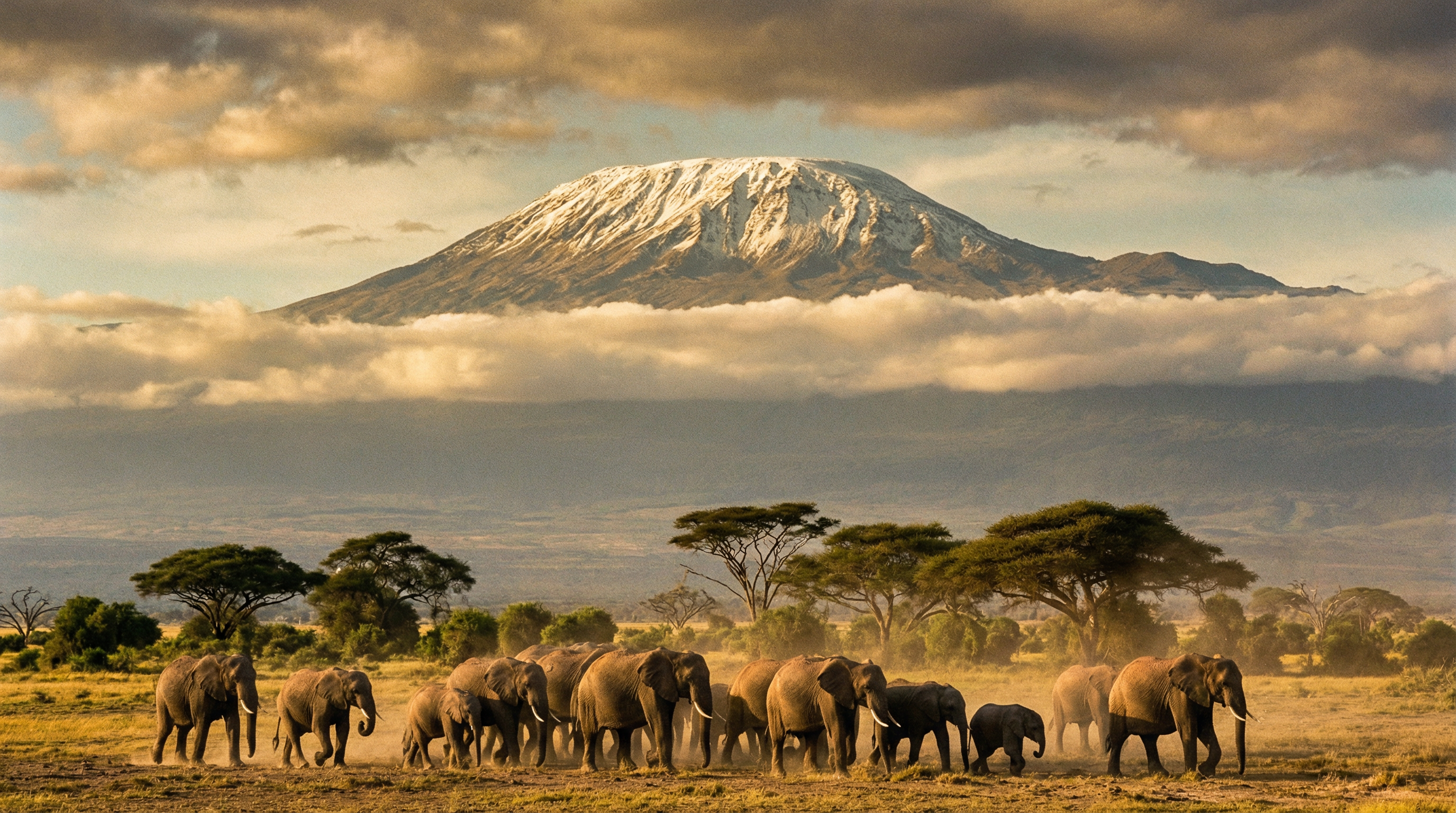 Amboseli with Mount Kilimanjaro
