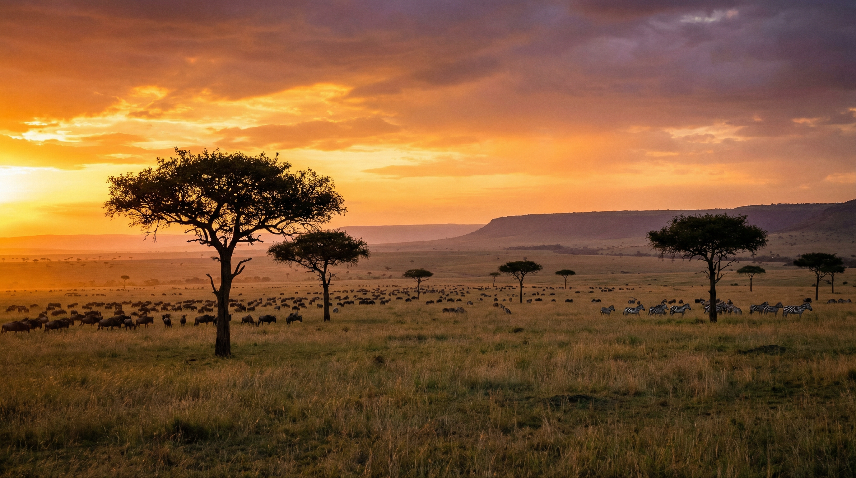 Maasai Mara savannah